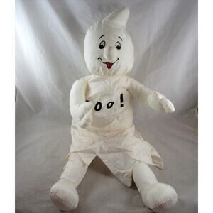 Paracutes Ghost 26" Halloween Hanging Decor Nylon International Silver Vintage